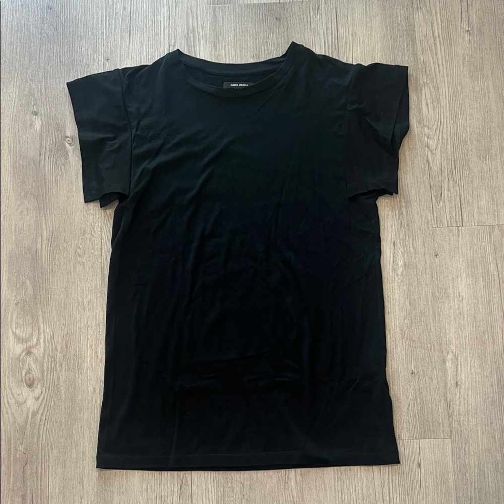 Isabel Marant Black Crew Neck Tee